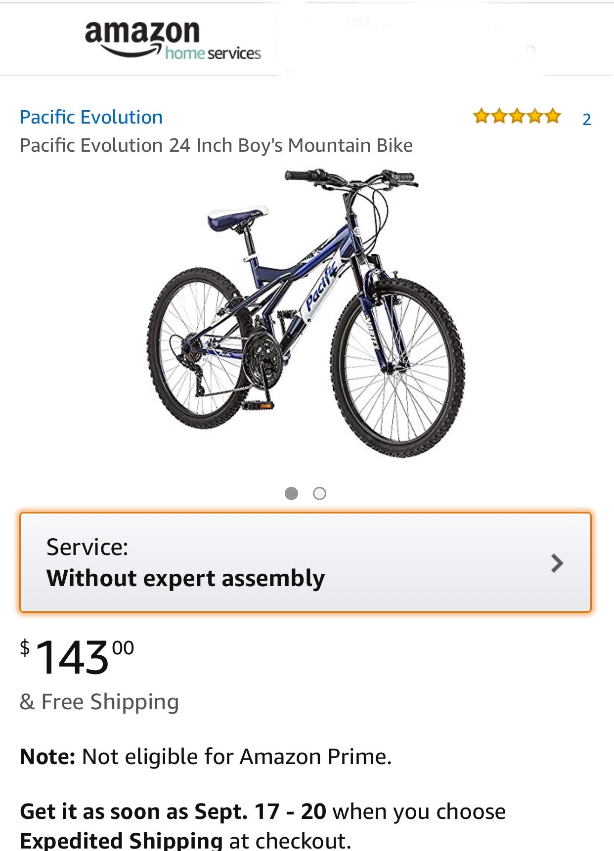 Pacific Evolution 24 inch Bike