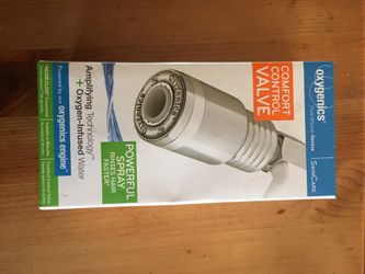 Shower head comfort valve