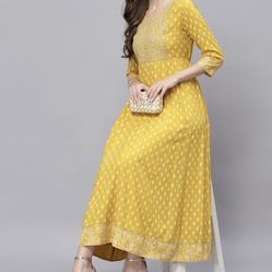 Brand New Yellow Indian Kurti