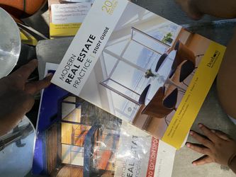 3 Real Estate Books. National Portion, State Book, And Study Guides