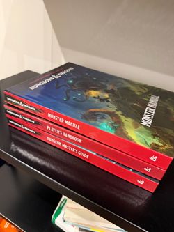 D&D 5e Core Rulebook Set of 3