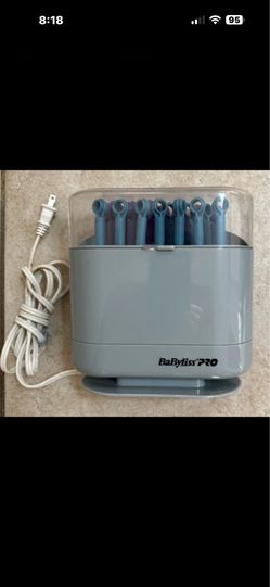 Babyliss Pro Ceramic Hot Sticks Curlers Hair Setter 20 Roller Set Curls BABHS19R