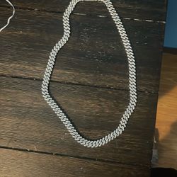 Moissanite Necklace 20 MM