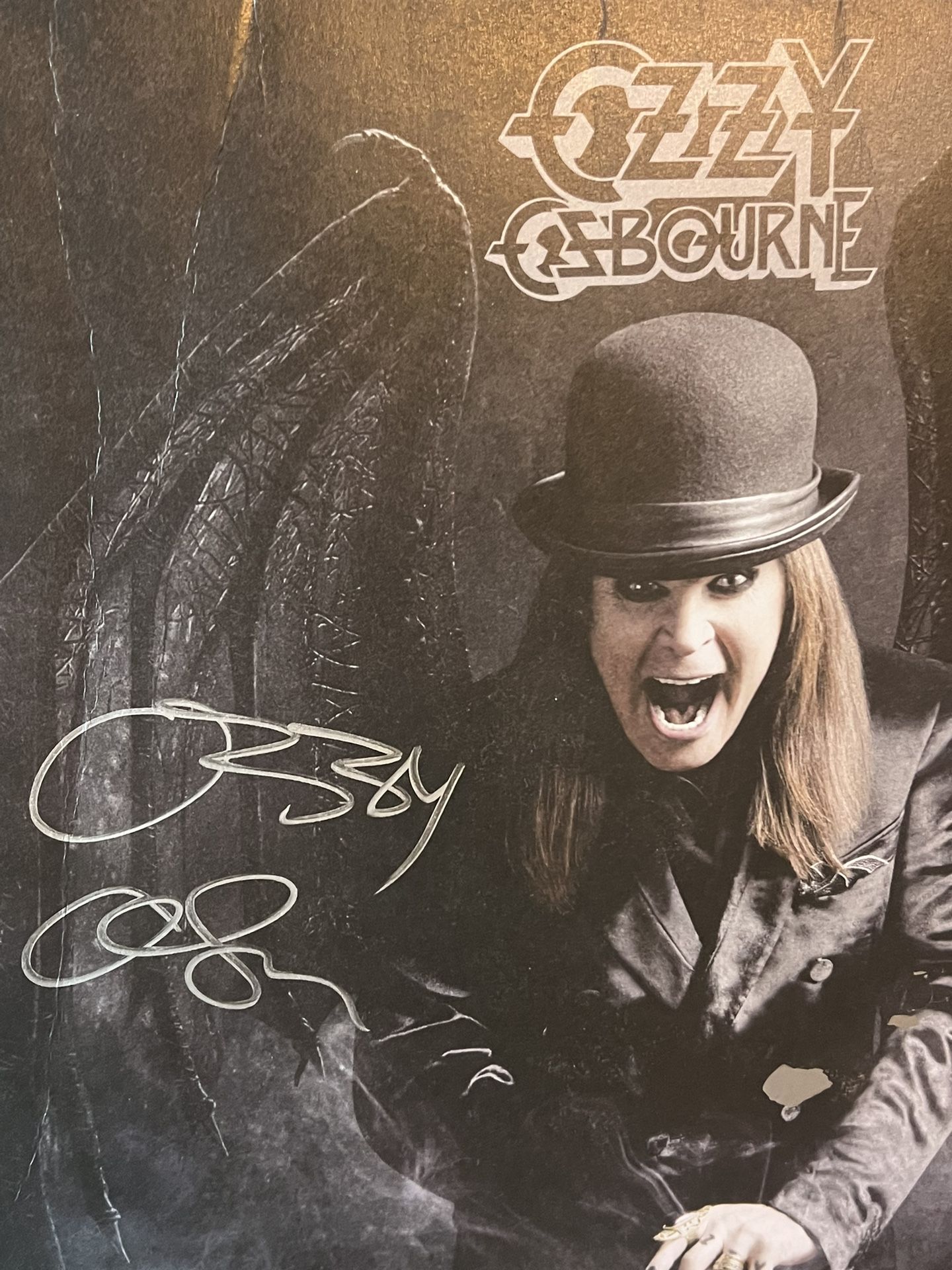Ozzy Osbourne Vinyl Signed 