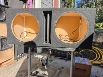 Custom ported box for 2 12" sub