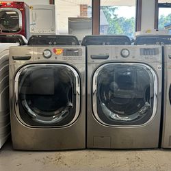 Large Capacity Electric Stackable Washer Dryer Set  both Works Perfectly 1216 Hartford Turnpike Vernon CT 