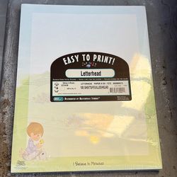 Vintage Precious Moments Letter Head