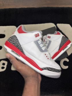 Jordan 3 “Fire Red”