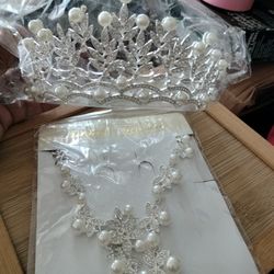 Quinceañera Crown Set