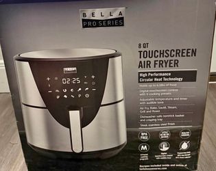 Bella Pro Series 8 Qt Touchscreen Air Fryer