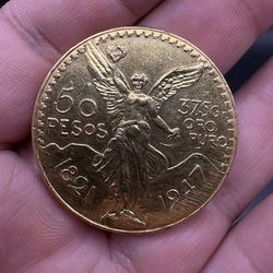 Beautiful 1947 Mexico 50 Centenario