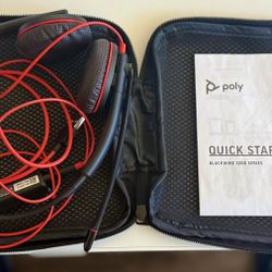 Poly - Blackwire 3220 - Wired Dual-Ear (Stereo) Headset with Boom Mic - USB-A to connect to your PC and/or Mac