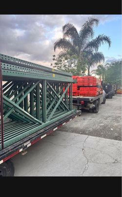 Used Pallet Rack Uprights and Beams Lot
