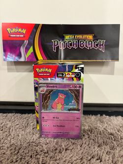 Pokemon - Slowbro Stamped Promo + 40 Card Deck + Deck Box - $15