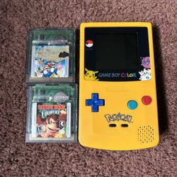 Nintendo Game Boy With Games