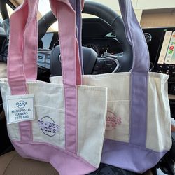 Trader Joe’s 2026 Mini Pastel Totes-Pink or Purple