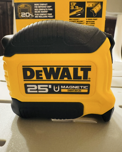 DEWALT 25 ft. Magnetic Tape Measure with Finger Brake Price: