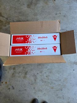 20" x 20: x 5" merv 13 ac filters