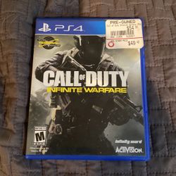 Call of Duty Infinite warfare PS4