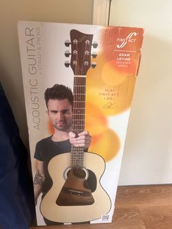 First Act Adam Levine Designer Series Acoustic Guitar