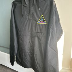 House Party Distro windbreaker
