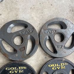 Olympic Weight Plates - pair of 10s