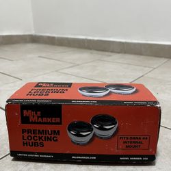 Mile Marker Premium Locking Hubs - Model 302 - Fits Dana 44