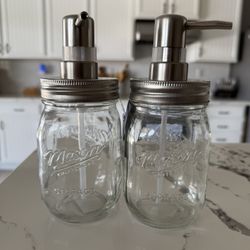 Mason Soap Dispensers