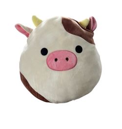 Ronnie Cow Rosie Pig Flip-A-Mallows Flip Squishmalloww Plush Toy 12"