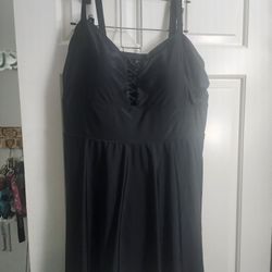 Black One Piece Swimsuit