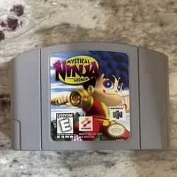 Mystical Ninja Starring Geomon For Nintendo 64 N64