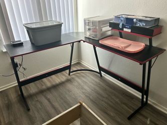 L shape desk