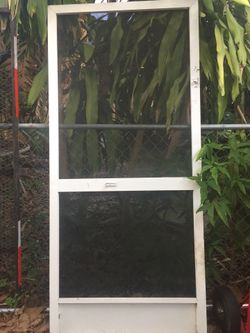 Screen door 35-1/2” x 78-3/4”
