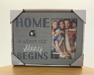 Brand New Malden International Designs Home Is Where Our Story Begins 4 x 6 Photo Picture frame