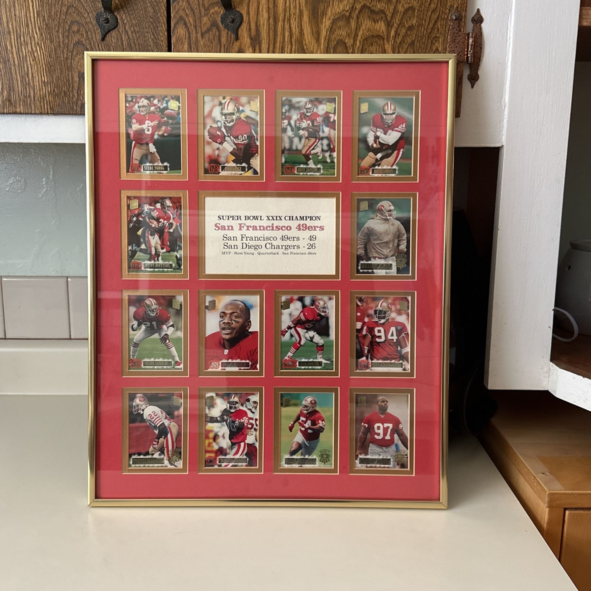 Super Bowl XXIX Champions Stadium Clubs Cards