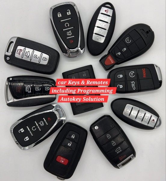 Car Keys And Key Fob