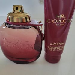 Coach Wild Rose Perfume And Lotion