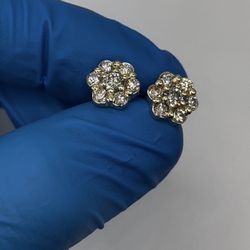 14k Diamond Earrings