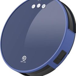 OKP K8 Robot Vacuum and Mop Combo, 2000Pa Super Suction, Integrated Design of Dust Box Water Tank, Self Charging, Robotic Vacuums for Pet Hair, Blue