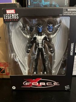 marvel legends. archangel. x force action figure