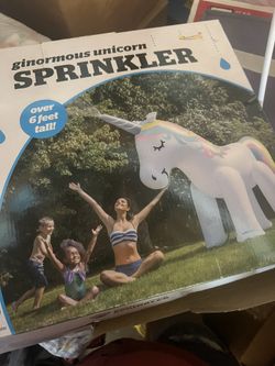 Ginormous Unicorn Sprinkler 