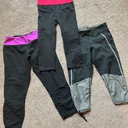 3 Workout Pants -Medium & Small