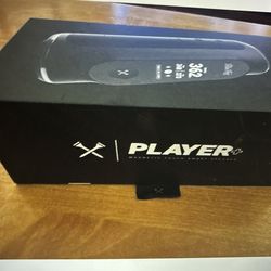 New in box Blue Tees player  gps golf Bluetooth speaker