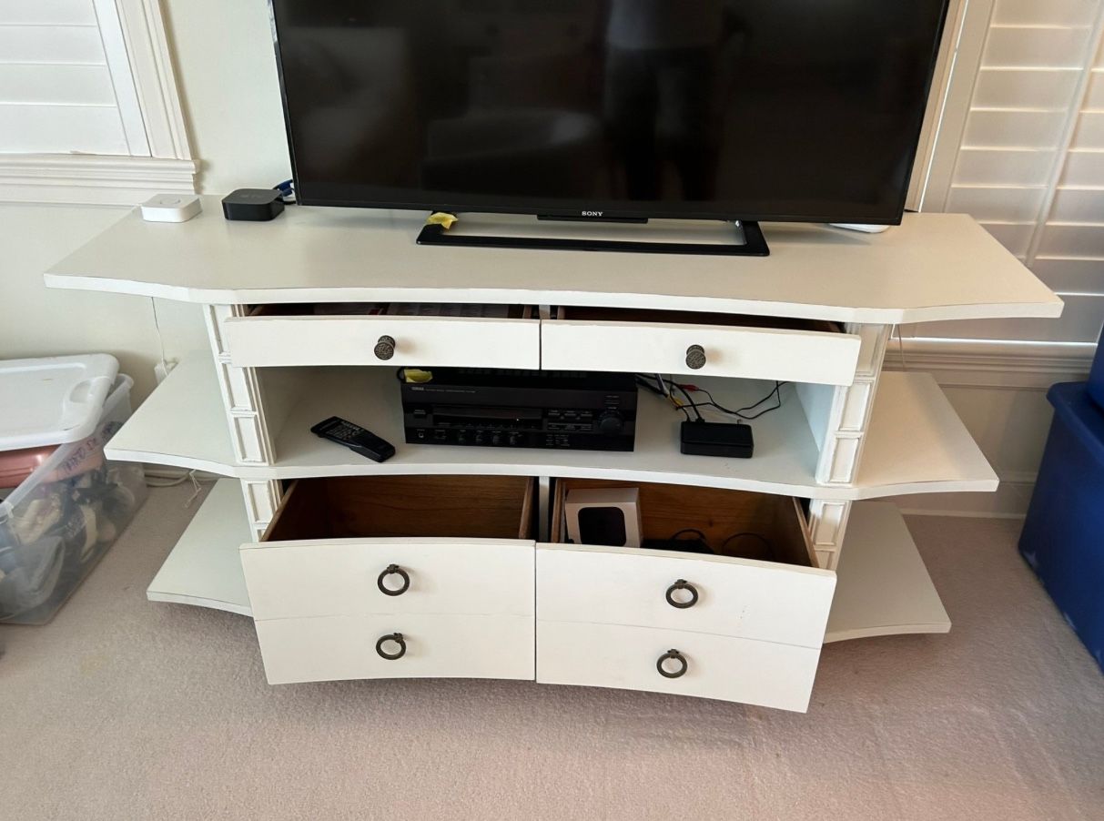 ⭕️ TV Stand Media Console 66”