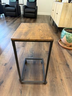 Rolling Side Table