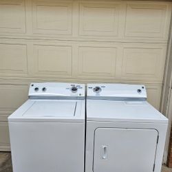 SET WASHER AND DRYER KENMORE GOOD CONDITION BOTH ELECTRIC LARGE CAPACITY HEAVY DUTY DELIVERY AVAILABLE WE DO REPAIRS 