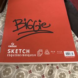 Brand New Canson 100 Page Sketch Pad