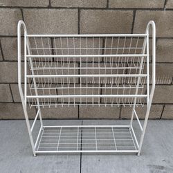 White Indoor/Outdoor Storage Rack