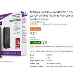 Netgear Modem & Router