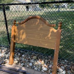 Twin Headboard And Rails - 2 Sets